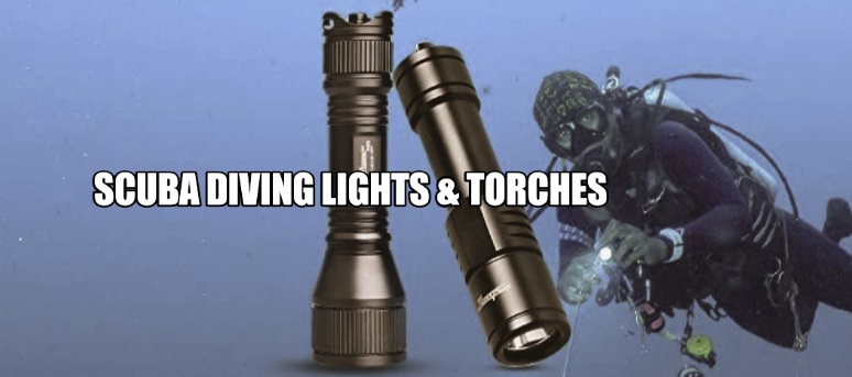 scuba diving torches & lights