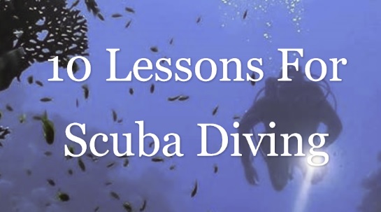 10 Lessons for scuba diving