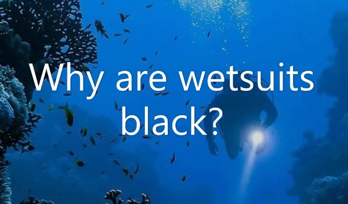 Why are wetsuits black