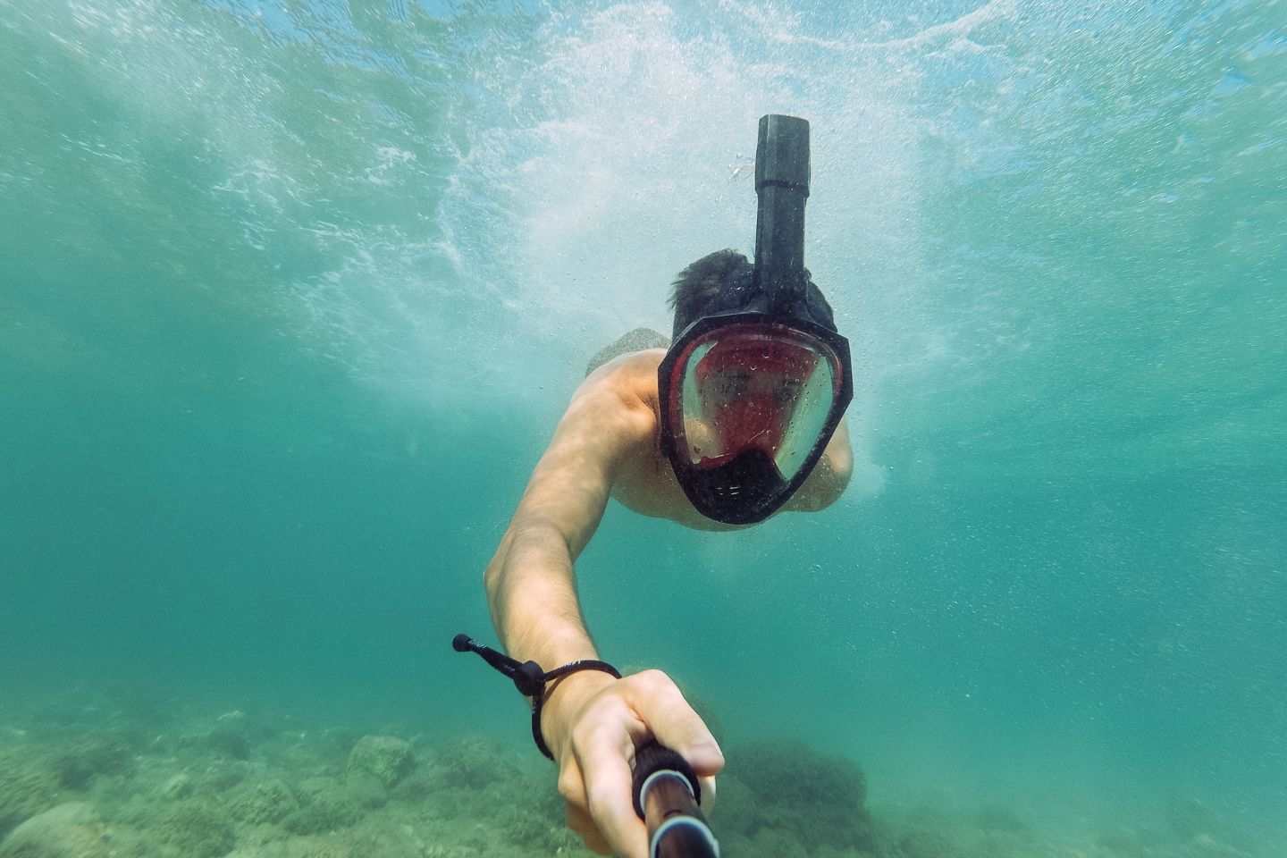 How Full Face Snorkel masks are intended to be used